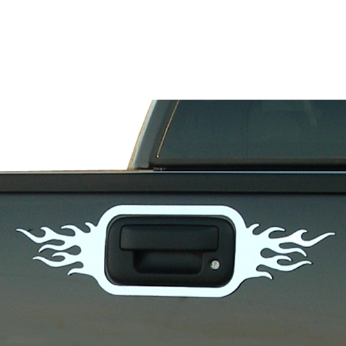 Ford f-250 stainless steel tailgate trim