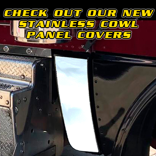 Stainless Steel Cowl Panel Covers (CP1022) Bores Manufacturing, Inc