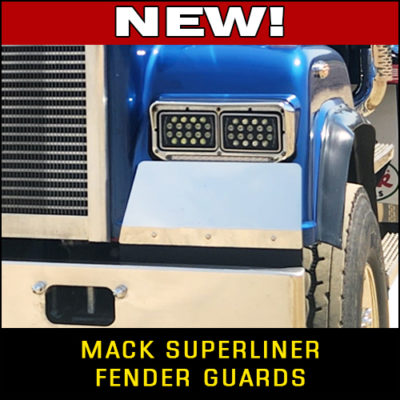 Mack Superliner Fender Guards!